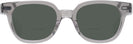 Square Translucent Gray Kala 8mm Bifocal Reading Sunglasses View #2