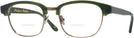 ClubMaster Green/gold Kala Malcolm Bifocal View #1