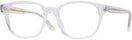 Square Crystal Clear Kala Morgan Fremont Single Vision Full Frame View #1