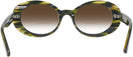 Oval Amazon Green Kala Sunflower w/ Gradient Bifocal Reading Sunglasses View #4