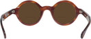 Round Demi Amber Kala Washer Bifocal Reading Sunglasses View #4