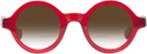 Round Red Kala Washer w/ Gradient Bifocal Reading Sunglasses View #2