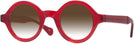 Round Red Kala Washer w/ Gradient Progressive No-Line Reading Sunglasses View #1