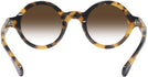 Round Tokyo Tortoise Kala Washer w/ Gradient Progressive No-Line Reading Sunglasses View #4