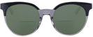 Oversized Black Grey Kate Spade Abianne-S Bifocal Reading Sunglasses View #2