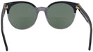 Oversized Black Grey Kate Spade Abianne-S Bifocal Reading Sunglasses View #4