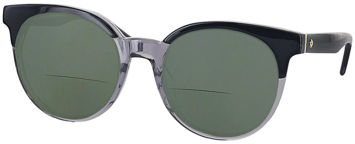 Oversized Black Grey Kate Spade Abianne-S Bifocal Reading Sunglasses View #1
