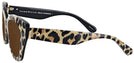 Oversized Leopard Kate Spade Jalena-S Progressive No Line Reading Sunglasses View #3