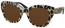 Oversized Leopard Kate Spade Jalena-S Bifocal Reading Sunglasses View #1