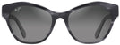 Cat Eye Black/grey Lens Maui Jim Kila 819 View #2