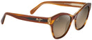 Cat Eye Cinnamon/hlc Lens Maui Jim Kila 819 View #1