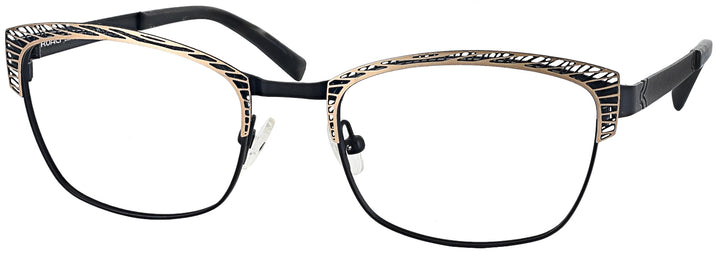 Square Gold Black Koali 20004K Progressive No-Lines View #1