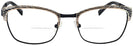 Square Gold Black Koali 20004K Bifocal View #2