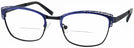 Square Violet/black Koali 20004K Bifocal View #1