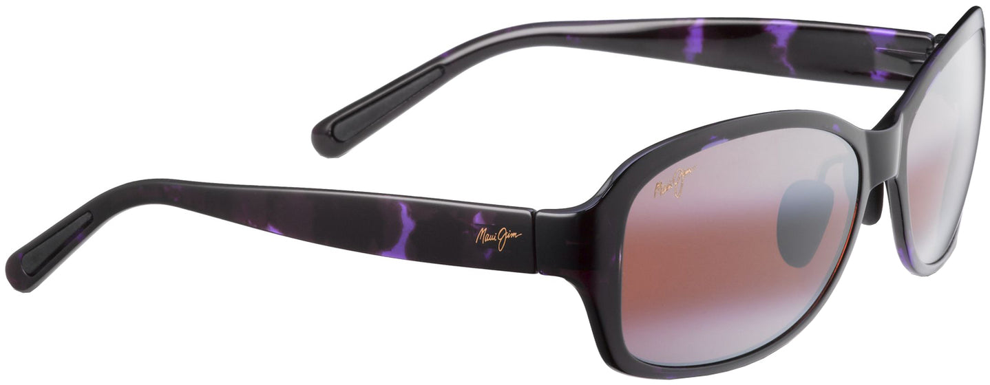 Purple Tortoise Rose Lens Women s Koki Beach 433 Sunglasses by Maui Jim ReadingGlasses
