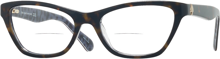 Cat Eye Havana Kate Spade Alaysha Bifocal View #1