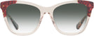 Cat Eye,Oversized Pattern Pink Kate Spade Alexane-S Progressive No Line Reading Sunglasses with Gradient View #2
