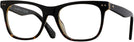 Wayfarer,Square Black Havana Kate Spade Aniyah Single Vision Full Frame View #1