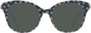 Square Black Pattern Kate Spade Bianka-G-S Progressive No Line Reading Sunglasses View #2