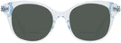 Square Blue Crystal Kate Spade Bianka-G-S Bifocal Reading Sunglasses View #2