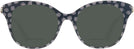 Square Black Pattern Kate Spade Bianka-G-S Bifocal Reading Sunglasses View #2