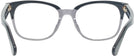 Square Black Grey Kate Spade Carolanne Single Vision Full Frame View #4