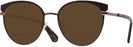 Cat Eye Brown Havana Kate Spade Janalee-S Bifocal Reading Sunglasses View #1