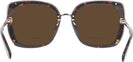 Square Havana Kate Spade Kimora-G-S Bifocal Reading Sunglasses View #4