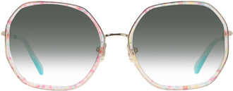 Kate Spade Nicola-G-S w/ Gradient Progressive No-Line Reading Sunglasses. Color: Gold Multi Color Metal