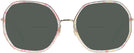 Oversized Gold Multi Color Metal Kate Spade Nicola-G-S Bifocal Reading Sunglasses View #2