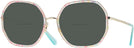 Oversized Gold Multi Color Metal Kate Spade Nicola-G-S Bifocal Reading Sunglasses View #1