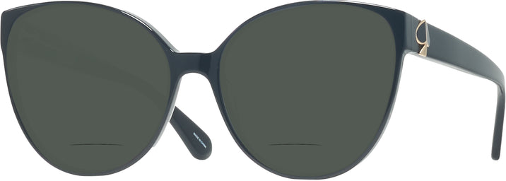 Oversized Black Kate Spade Primrose-G-S Bifocal Reading Sunglasses View #1