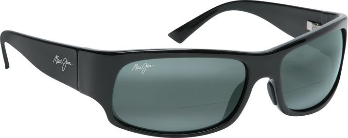 Black / Grey Lens Maui Jim Longboard 222 Bifocal Reading Sunglasses View #1