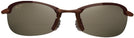 Oval Tortoise/HCL Lens Maui Jim Makaha 405 Bifocal Reading Sunglasses View #2