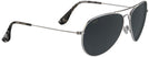 Aviator Silver W/ Grey Lens Maui Jim Mavericks 264 Bifocal Reading Sunglasses View #1