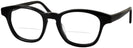 Square Black Millicent Bryce 158 Bifocal View #1