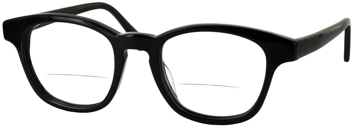Square Black Millicent Bryce 158 Bifocal View #1