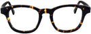 Square Tortoise Millicent Bryce 158 Single Vision Full Frame View #2