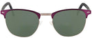 ClubMaster Matte Bordeaux Millicent Bryce 164 Progressive No Line Reading Sunglasses View #2