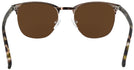 ClubMaster Matte Brown Millicent Bryce 164 Bifocal Reading Sunglasses View #4