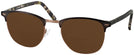 ClubMaster Matte Brown Millicent Bryce 164 Bifocal Reading Sunglasses View #1