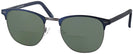 ClubMaster Matte Navy Millicent Bryce 164 Bifocal Reading Sunglasses View #1