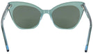 Cat Eye Crystal Green Millicent Bryce 166 Progressive No Line Reading Sunglasses View #4