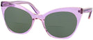 Cat Eye Crystal Lavender Millicent Bryce 166 Bifocal Reading Sunglasses View #1