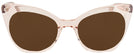 Cat Eye Crystal Peach Millicent Bryce 166 Progressive No Line Reading Sunglasses View #2