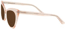 Cat Eye Crystal Peach Millicent Bryce 166 Bifocal Reading Sunglasses View #3