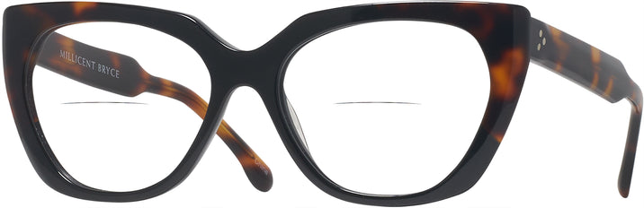  Dark Tortoise Millicent Bryce 170 Bifocal View #1