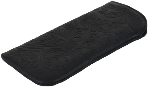  Black Cheyenne Floral Leather Full Case View #1