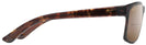 Rectangle Olive Tortoise/hcl Bronze Maui Jim Pokowai Arch 439 Bifocal Reading Sunglasses View #3