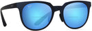 Rectangle Matte Blue/blue Hawaii Maui Jim Wailua 454 Bifocal Reading Sunglasses View #1